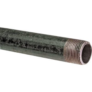 Kloeckner Metals BLACK-1/2 Pipe, 1/2 in, 10 ft L, Threaded