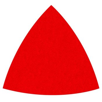 Diablo DCT334080H10G Triangular Sanding Sheet, 3-3/4 in W, 3-3/4 in L, 80 Grit, Coarse, Ceramic Grain Abrasive