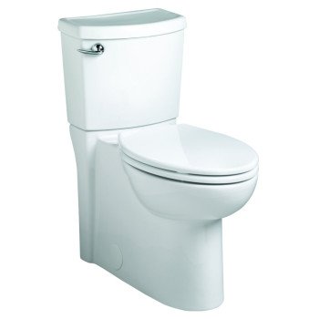 American Standard Ravenna Series 2629101.020 Two-Piece Toilet, Elongated Bowl, 1000 gpf Flush, 12 in Rough-In, White