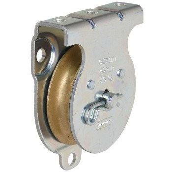 National Hardware N233-254 Pulley, 3/8 in Rope, 480 lb Working Load, 2 in Sheave, Zinc