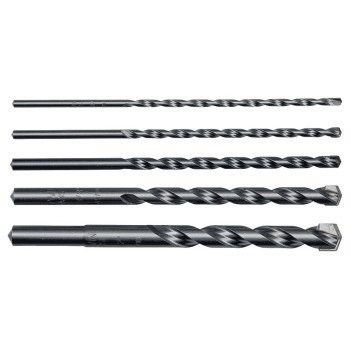 Irwin 4935076 Hammer Drill Bit Set, 5-Piece, Carbide