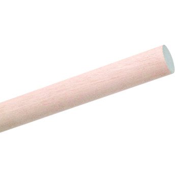 Waddell 6403UB Dowel Rod, 3/16 in Dia, 48 in L, Aspen Wood