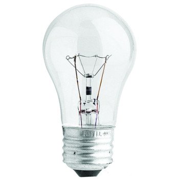 Feit Electric BP40A15/CL/CAN Incandescent Bulb, 40 W, A15 Lamp, Medium E26 Lamp Base, 2700 K Color Temp