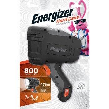 Energizer HCSP61E Professional Spot Light, LED Lamp, 600 Lumens Lumens, Plastic Fixture, Black Fixture