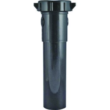 Plumb Pak PP40-8B Pipe Extension Tube, 1-1/2 in, 8 in L, Slip-Joint, Plastic, Black