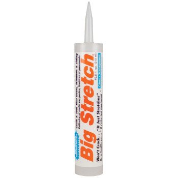 Sashco 10056 Adhesive Caulk, Clear, 310 mL