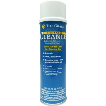 Homax 9532-06 Tile and Grout Cleaner, 18 oz Aerosol Can, Foam, Fresh, White