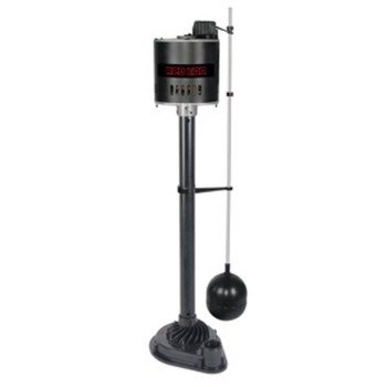 Red Lion 14942052 Pedestal Pump, 4 A, 115 V, 0.33 hp, 1-1/4 in Outlet, 620 to 3300 gph, 16 ft Max Head, Polypropylene