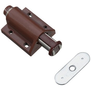 National Hardware N710-512 Cabinet Catch, 1-5/16 in L x 1/2 in W Catches, Aluminum