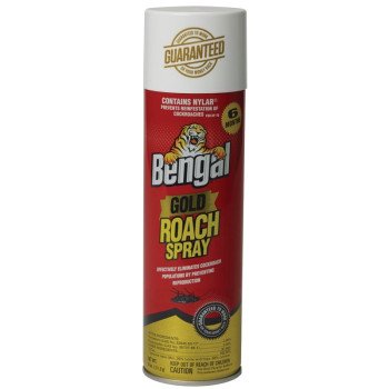 Bengal 92464 Roach Spray, Liquid, Spray Application, 11 oz Aerosol Can