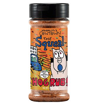 Cowtown F08120002 Mild Heat BBQ The Squeal Hog Rub, 6.75 oz