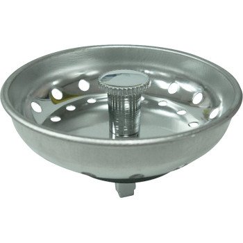 ProSource 011959-3L Replacement Strainer Basket, 3.2 in Dia, For: Standard Drains