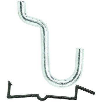 National Hardware N180-017 Peg Hook, 5/8 in, 1/4 in Opening, Steel, Zinc