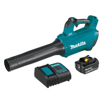 Makita XBU03SM1 Blower Kit, Battery Included, 4 Ah, 18 V, Lithium-Ion, 459 cfm Air