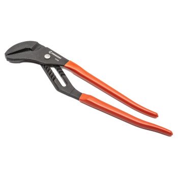 Crescent RT216CVN Tongue and Groove Plier, 16 in OAL, 4-1/2 in Jaw Opening, Long, Single-Dipped, Straight Handle