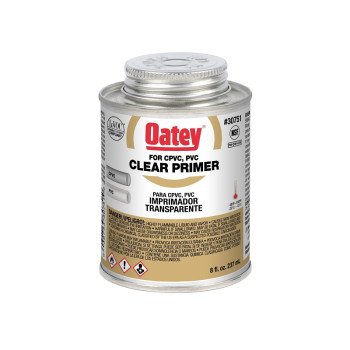 Oatey 30751 Primer, Liquid, Clear, 8 oz