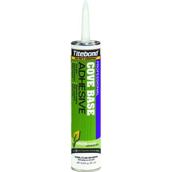 Titebond 3401 Cove Base Adhesive, Beige, 10.5 oz Cartridge