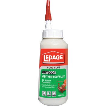 LePage 442185 Weatherproof Glue, Brown, 400 mL Bottle