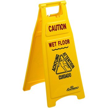 119 CAUTION WET FLOOR SIGN26IN