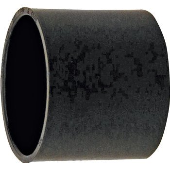 Canplas 103002BC Pipe Coupling, 2 in, Hub, ABS, Black, 40 Schedule