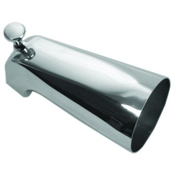 Danco 88052 Tub Spout with Front Diverter, Metal, Chrome Plated, For: 1/2 in IPS Threaded Connection