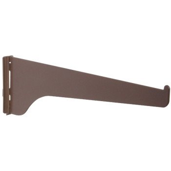 Knape & Vogt 180 BN 8 Shelf Bracket, 8 in L, Steel