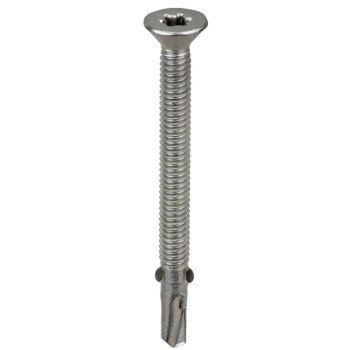 Acorn International S-WM12212G250 Screw, #12 Thread, Star Drive, Self-Tapping, Winged Point, Galvanized Steel, 250 BAG