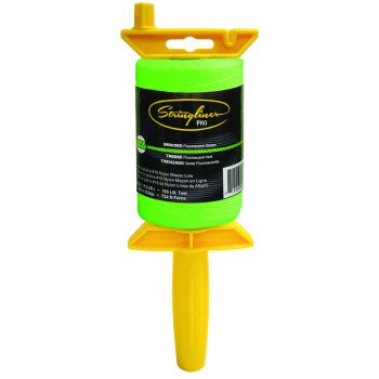 Stringliner 25468 Line Reel, 500 ft L Line, Fluorescent Green Line