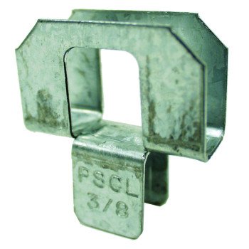 Simpson Strong-Tie PSCL3/8 Panel Sheathing Clip, 20 Thick Material, Steel, Galvanized