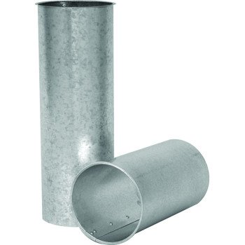 Imperial GV0935 Chimney Thimble, 28 Gauge, Galvanized Steel, Galvanized