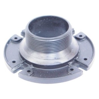 US Hardware P-110C Closet Flange, 3-1/2 in Connection, Male Thread, ABS, Black