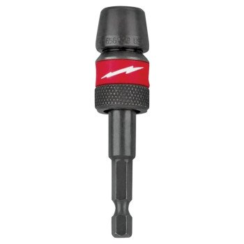 Milwaukee 48-28-1020 Drill Bit Extension, 1/4 in Shank, Hex Shank, 12 in L, Steel