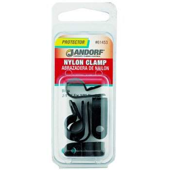 Jandorf 61453 Cable Clamp, Nylon, Black