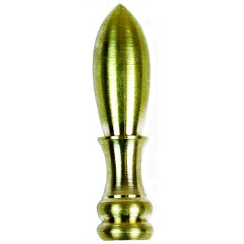 Jandorf 60106 Bullet Finial, Brass