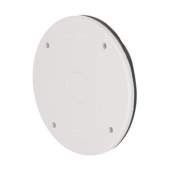 Bell Outdoor PBC300WH Weatherproof Cover, 4.263 in Dia, 0.468 in L, Round, Plastic, White