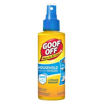 Goof Off FG705 Remover, 4 oz, Liquid, Almond-Like, Clear/Slight Yellow