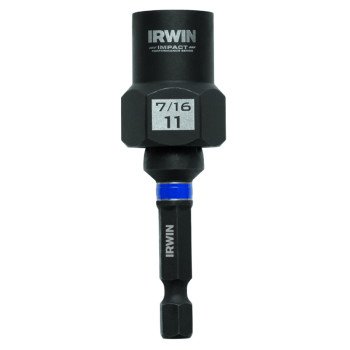 Irwin Impact Bolt-Grip 1859105 Bolt Extractor, 7/16 in Bolt/Screw, Spiral Flute, HCS