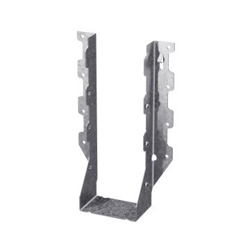 Simpson Strong-Tie LUS Series LUS210-2 Joist Hanger, 8-15/16 in H, 2 in D, 3-1/8 in W, Steel, Galvanized/Zinc, Face