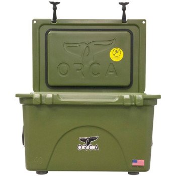 Orca ORCG040 Cooler, 40 qt Cooler, Green, Up to 10 days Ice Retention