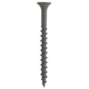 ProFIT 0281159 Deck Screw, 2-1/2 in L, Coarse Thread, Bugle Head, Combo Drive, Sharp Point, Ceramic