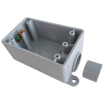 IPEX F Series 020641 SE Switch Box, 1-Gang, PVC