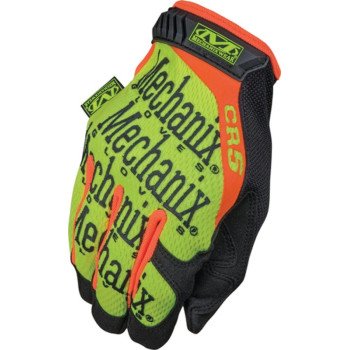 Mechanix Wear The Original Series SMG-C91-009 Work Gloves, Unisex, M, 9 in L, Hook-and-Loop Cuff, Synthetic Leather