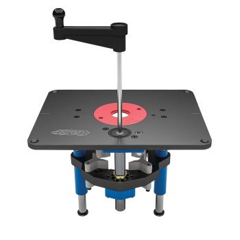 Kreg PRS5000 Precision Router Lift, Aluminum/Polymer/Steel, For: All Kreg Router Tables and Many Competitive Brands