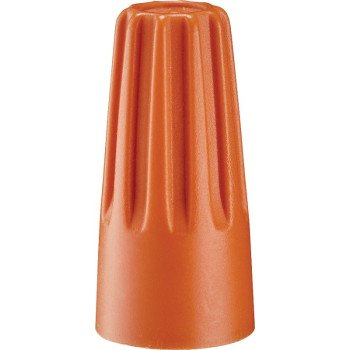 Gardner Bender WireGard GB-3 16-003 Wire Connector, 22 to 14 AWG Wire, Steel Contact, Orange, 100/JAR