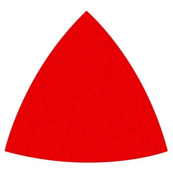 Diablo DCT334120H10G Triangular Sanding Sheet, 3-3/4 in W, 3-3/4 in L, 120 Grit, Fine, Ceramic Grain Abrasive