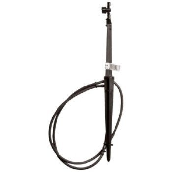 Rain Bird MSSTKTF1S Jet Micro Spray with Tall Staked Riser, 1/4 in Connection, 0 to 31 gph, Black, Full-Circle