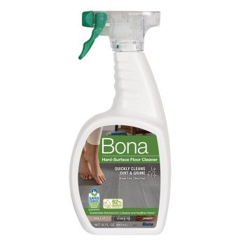 Bona WM700051184 Hard-Surface Floor Cleaner, 32 oz Bottle, Liquid, Mild, Green