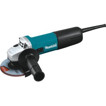 Makita 9557NB Angle Grinder, 7.5 A, 4-1/2 in Dia Wheel, 11,000 rpm Speed, Barrel Handle