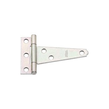 National Hardware N128-504 T-Hinge, 3.54 in L x 2.34 in W Dimensions, 2.24 in W Frame Leaf, 0.69 in H Frame Leaf, Steel