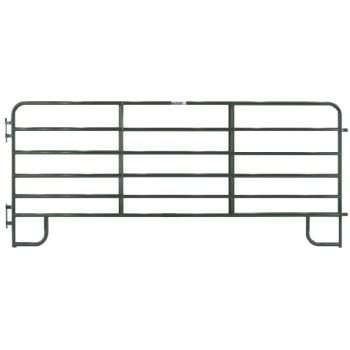 TARTER ECG12T Corral Panel, 12 ft L, Steel